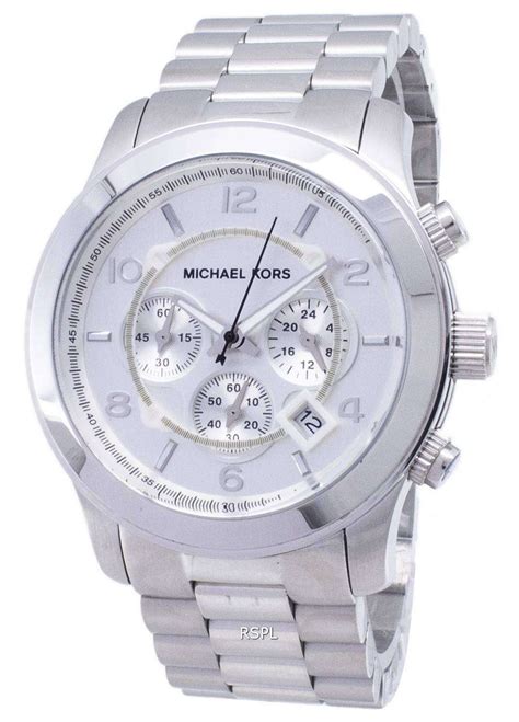 michael kors silver men's watch|Michael Kors Watch silver women's.